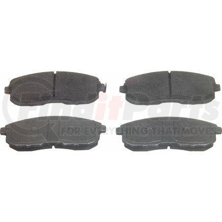 QC815B by WAGNER - Wagner Brake ThermoQuiet QC815B Ceramic Disc Brake Pad Set