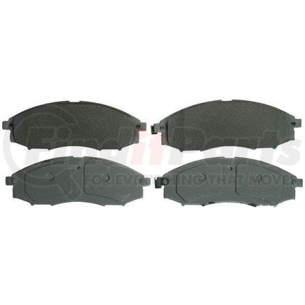 QC830 by WAGNER - Wagner Brake ThermoQuiet QC830 Ceramic Disc Brake Pad Set