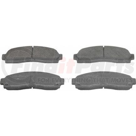 QC833B by WAGNER - Wagner Brake ThermoQuiet QC833B Ceramic Disc Brake Pad Set