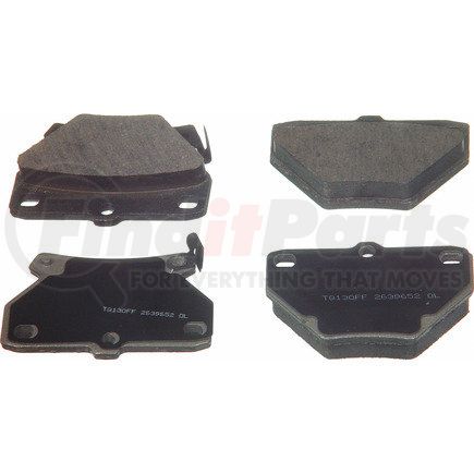 QC823 by WAGNER - Wagner Brake ThermoQuiet QC823 Ceramic Disc Brake Pad Set