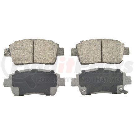 QC822 by WAGNER - Wagner Brake ThermoQuiet QC822 Ceramic Disc Brake Pad Set