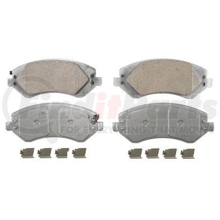 QC856B by WAGNER - Wagner Brake ThermoQuiet QC856B Ceramic Disc Brake Pad Set