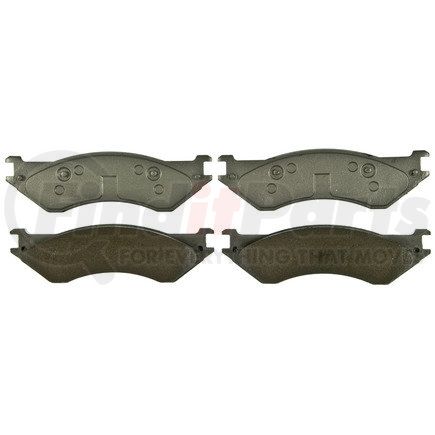 QC842 by WAGNER - Wagner Brake ThermoQuiet QC842 Ceramic Disc Brake Pad Set