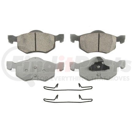 Wagner QC843 Disc Brake Pad Set Wagner Brake ThermoQuiet QC843 Ceramic Disc Brake Pad Set