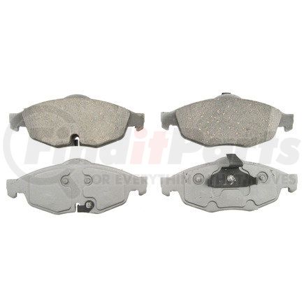 QC869 by WAGNER - Wagner Brake ThermoQuiet QC869 Ceramic Disc Brake Pad Set