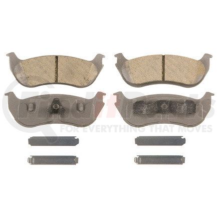 QC881 by WAGNER - Wagner Brake ThermoQuiet QC881 Ceramic Disc Brake Pad Set