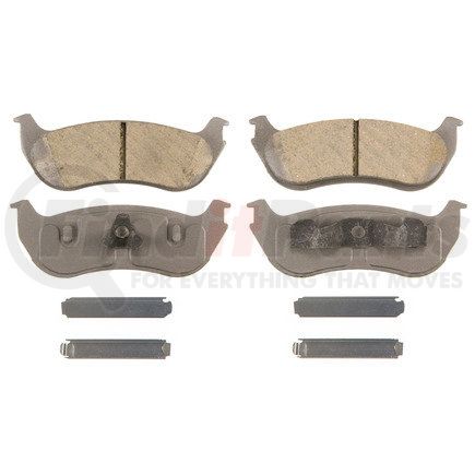 QC881 by WAGNER - Wagner Brake ThermoQuiet QC881 Ceramic Disc Brake Pad Set