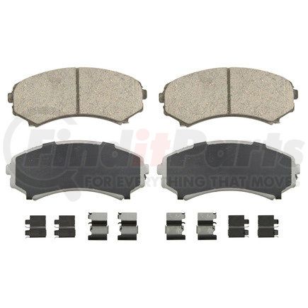 QC867 by WAGNER - Wagner Brake ThermoQuiet QC867 Ceramic Disc Brake Pad Set