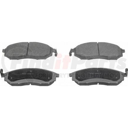 QC888 by WAGNER - Wagner Brake ThermoQuiet QC888 Ceramic Disc Brake Pad Set