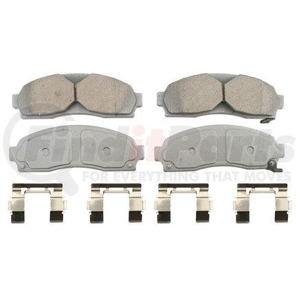 QC913 by WAGNER - Wagner Brake ThermoQuiet QC913 Ceramic Disc Brake Pad Set