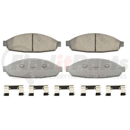 QC931 by WAGNER - Wagner Brake ThermoQuiet QC931 Ceramic Disc Brake Pad Set