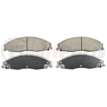 QC921 by WAGNER - Wagner Brake ThermoQuiet QC921 Ceramic Disc Brake Pad Set