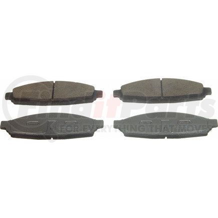 QC953 by WAGNER - Wagner Brake ThermoQuiet QC953 Ceramic Disc Brake Pad Set