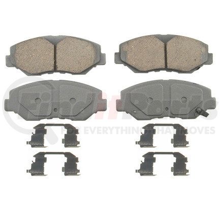 QC943 by WAGNER - Wagner Brake ThermoQuiet QC943 Ceramic Disc Brake Pad Set