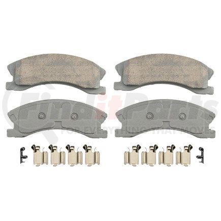 QC945 by WAGNER - Wagner Brake ThermoQuiet QC945 Ceramic Disc Brake Pad Set