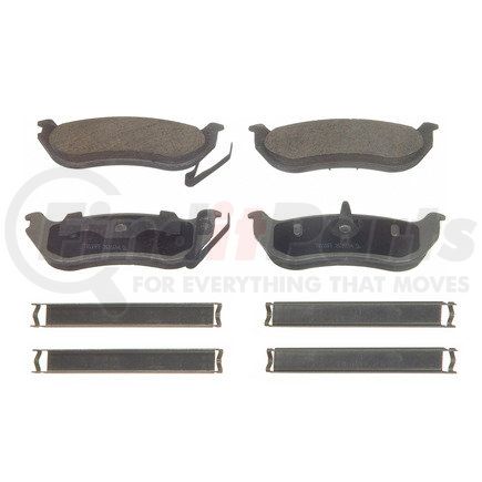 QC981 by WAGNER - Wagner Brake ThermoQuiet QC981 Ceramic Disc Brake Pad Set