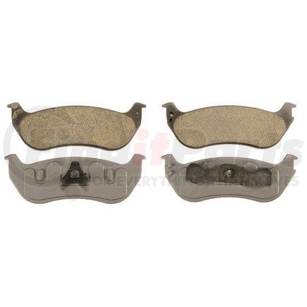 QC981A by WAGNER - Wagner Brake ThermoQuiet QC981A Ceramic Disc Brake Pad Set