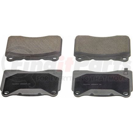 Wagner QC1001 Disc Brake Pad Set Wagner Brake ThermoQuiet QC1001 Ceramic Disc Brake Pad Set