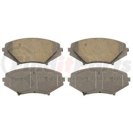 QC1009 by WAGNER - Wagner Brake ThermoQuiet QC1009 Ceramic Disc Brake Pad Set