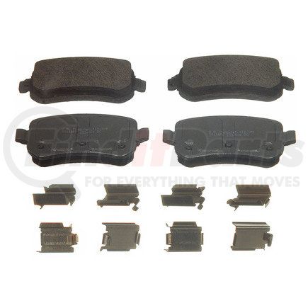 QC1021 by WAGNER - Wagner Brake ThermoQuiet QC1021 Ceramic Disc Brake Pad Set