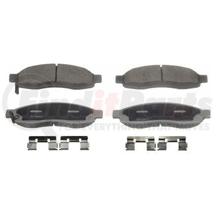 QC1015 by WAGNER - Wagner Brake ThermoQuiet QC1015 Ceramic Disc Brake Pad Set