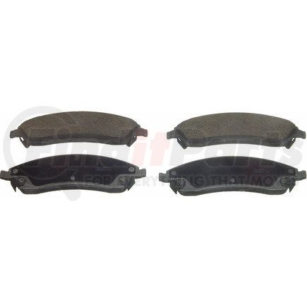 QC1019 by WAGNER - Wagner Brake ThermoQuiet QC1019 Ceramic Disc Brake Pad Set