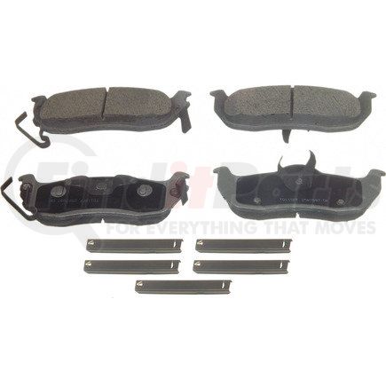 QC1041 by WAGNER - Wagner Brake ThermoQuiet QC1041 Ceramic Disc Brake Pad Set