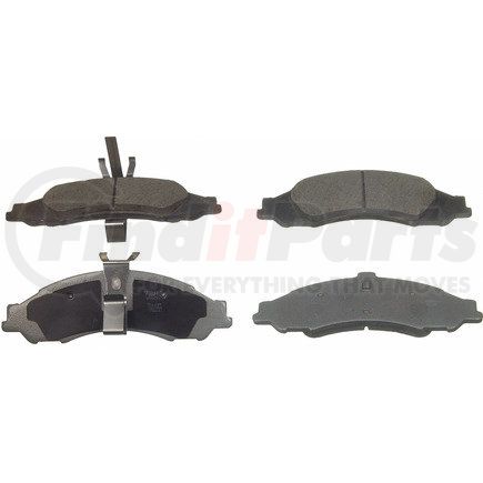 QC1043 by WAGNER - Wagner Brake ThermoQuiet QC1043 Ceramic Disc Brake Pad Set