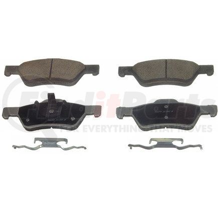 QC1047 by WAGNER - Wagner Brake ThermoQuiet QC1047 Ceramic Disc Brake Pad Set