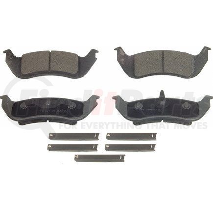 QC1040 by WAGNER - Wagner Brake ThermoQuiet QC1040 Ceramic Disc Brake Pad Set