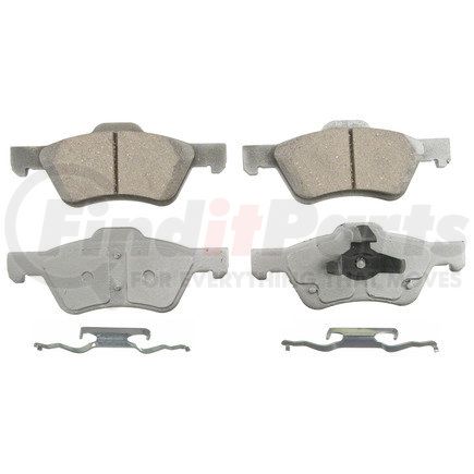 Wagner QC1047A Disc Brake Pad Set Wagner Brake ThermoQuiet QC1047A Ceramic Disc Brake Pad Set