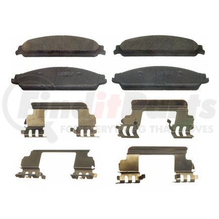 QC1070 by WAGNER - Wagner Brake ThermoQuiet QC1070 Ceramic Disc Brake Pad Set