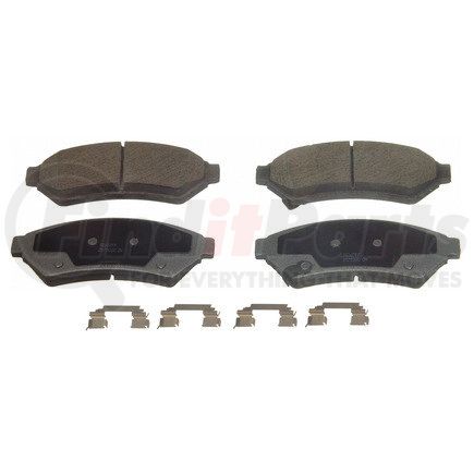 QC1075 by WAGNER - Wagner Brake ThermoQuiet QC1075 Ceramic Disc Brake Pad Set