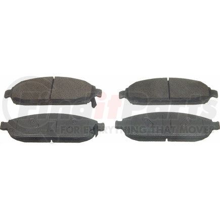 QC1080 by WAGNER - Wagner Brake ThermoQuiet QC1080 Ceramic Disc Brake Pad Set