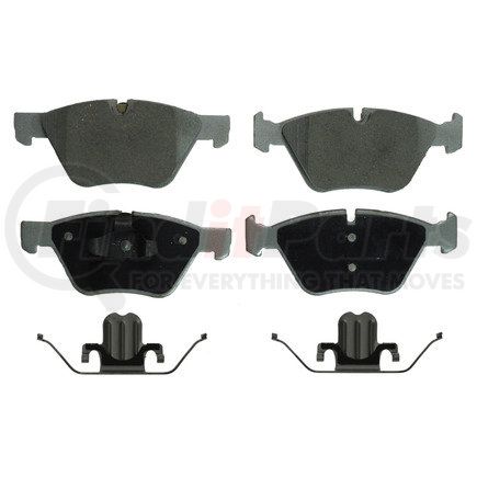 QC1061B by WAGNER - Wagner Brake ThermoQuiet QC1061B Ceramic Disc Brake Pad Set