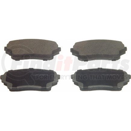 QC1105 by WAGNER - Wagner Brake ThermoQuiet QC1105 Ceramic Disc Brake Pad Set