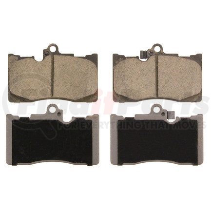 QC1118 by WAGNER - Wagner Brake ThermoQuiet QC1118 Ceramic Disc Brake Pad Set