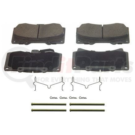 QC1119 by WAGNER - Wagner Brake ThermoQuiet QC1119 Ceramic Disc Brake Pad Set