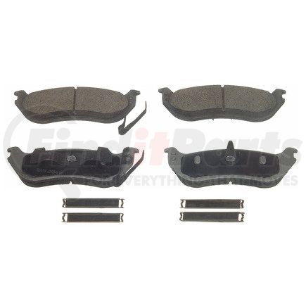 QC1109 by WAGNER - Wagner Brake ThermoQuiet QC1109 Ceramic Disc Brake Pad Set