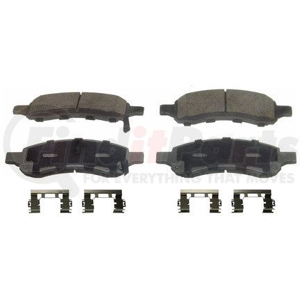 QC1169A by WAGNER - Wagner Brake ThermoQuiet QC1169A Ceramic Disc Brake Pad Set