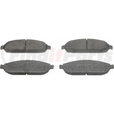 QC1181 by WAGNER - Wagner Brake ThermoQuiet QC1181 Ceramic Disc Brake Pad Set