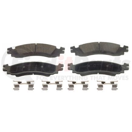 QC1158 by WAGNER - Wagner Brake ThermoQuiet QC1158 Ceramic Disc Brake Pad Set