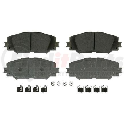 Wagner QC1210A Disc Brake Pad Set Wagner Brake ThermoQuiet QC1210A Ceramic Disc Brake Pad Set