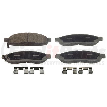 QC1183 by WAGNER - Wagner Brake ThermoQuiet QC1183 Ceramic Disc Brake Pad Set