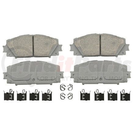 QC1184A by WAGNER - Wagner Brake ThermoQuiet QC1184A Ceramic Disc Brake Pad Set