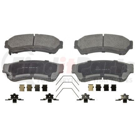 QC1192 by WAGNER - Wagner Brake ThermoQuiet QC1192 Ceramic Disc Brake Pad Set