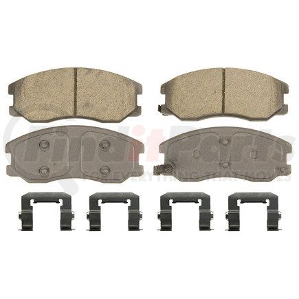 Wagner QC1264 Disc Brake Pad Set Wagner Brake ThermoQuiet QC1264 Ceramic Disc Brake Pad Set