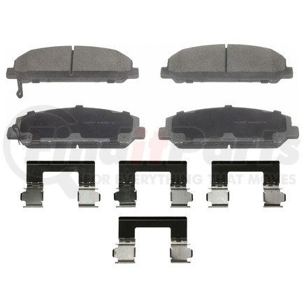Wagner QC1286 Disc Brake Pad Set Wagner Brake ThermoQuiet QC1286 Ceramic Disc Brake Pad Set