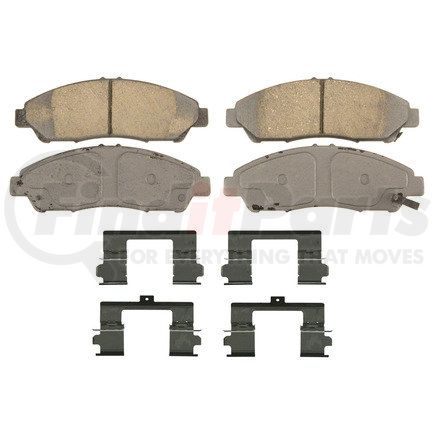 QC1280 by WAGNER - Wagner Brake ThermoQuiet QC1280 Ceramic Disc Brake Pad Set