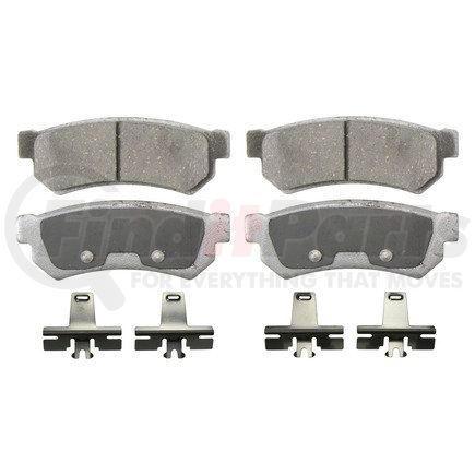 QC1315 by WAGNER - Wagner Brake ThermoQuiet QC1315 Ceramic Disc Brake Pad Set